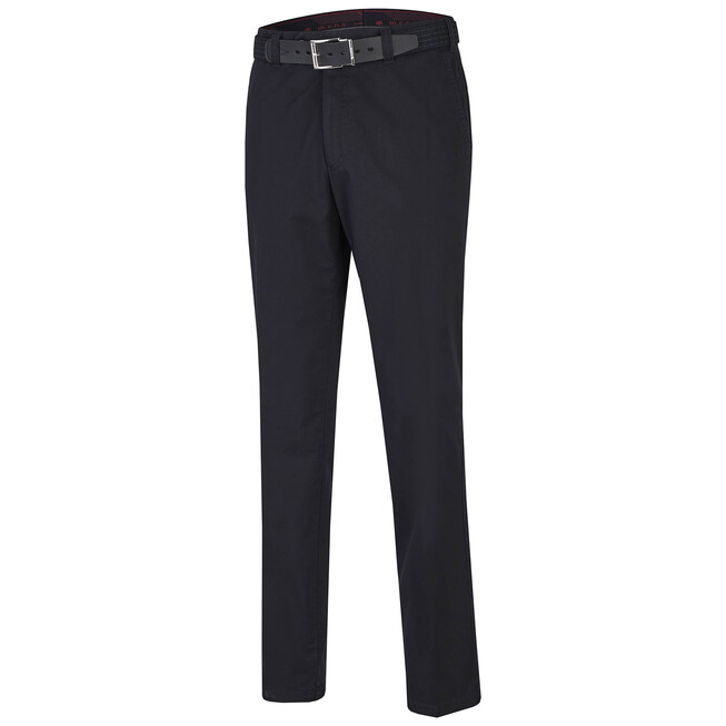 MENS Madrid Flat-Front Broek Navy