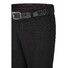 MENS Madrid Flat-Front Katoen Fijn Broek Zwart