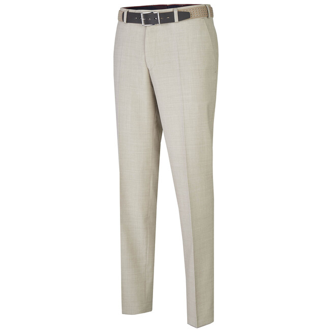 MENS Madrid Pantalon Zomerwol Broek Khaki