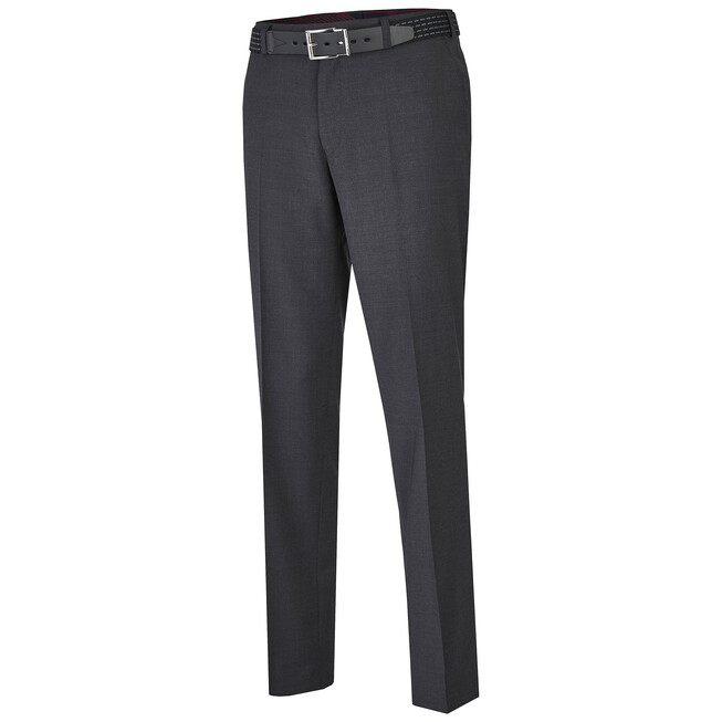 MENS Madrid Summer Wool Pants Anthracite Grey