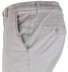 MENS Meran Contrasted Flat-Front Broek Licht Grijs
