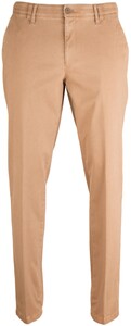 MENS Meran Contrasted Flat-Front Broek Oker