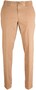 MENS Meran Contrasted Flat-Front Broek Oker