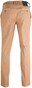 MENS Meran Contrasted Flat-Front Broek Oker