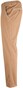 MENS Meran Contrasted Flat-Front Broek Oker