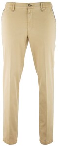 MENS Meran Contrasted Flat-Front Broek Zacht Geel