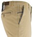 MENS Meran Contrasted Flat-Front Broek Zacht Geel
