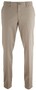 MENS Meran Contrasted Flat-Front Broek Zand
