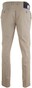 MENS Meran Contrasted Flat-Front Broek Zand