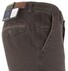MENS Meran Fine-Structure Broek Donker Bruin