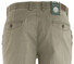 MENS Meran Fine-Structure Flat-Front Broek Khaki