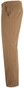 MENS Meran Modern-Fit Contrasted Flat-Front Broek Zand