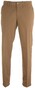 MENS Meran Modern-Fit Contrasted Flat-Front Broek Zand