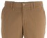 MENS Meran Modern-Fit Contrasted Flat-Front Broek Zand