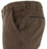 MENS Meran Velvet Cotton Broek Donker Bruin