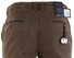 MENS Meran Velvet Cotton Broek Donker Bruin