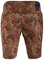 MENS Modern-Fit Flowered Kuba Shorts Bermuda Zand