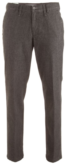 MENS Modern Style Wool-Look Meran Broek Antraciet