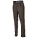 MENS Paris Bandplooi Omslag Wol Broek Bruin