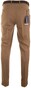 MENS Paris Bandplooi Omslag Wol Broek Donker Zand