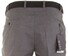 MENS Paris Bandplooi Omslag Wol Broek Licht Grijs