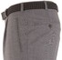 MENS Paris Bandplooi Omslag Wol Broek Licht Grijs