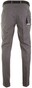 MENS Paris Bandplooi Omslag Wol Broek Licht Grijs