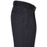 MENS Paris Bandplooi Omslag Wol Broek Navy