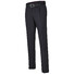 MENS Paris Bandplooi Omslag Wol Broek Navy