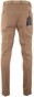 MENS Paris Bandplooi Omslag Wol Broek Zand