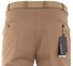 MENS Paris Bandplooi Omslag Wol Broek Zand