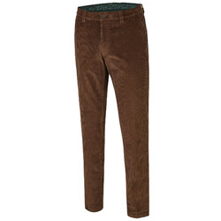 MENS Stretch Corduroy Madison Corduroy Broek Donker Bruin