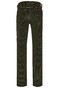 MENS Stretch Corduroy Madison Corduroy Broek Donker Groen