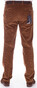 MENS Stretch Corduroy Madrid Corduroy Broek Midden Bruin