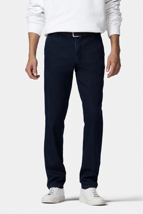 Meyer Active Flex Super Stretch Denim Chino Jeans Navy