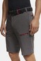 Meyer B-Arran Modern Active 4-Way-Stretch Bermuda Donker Grijs