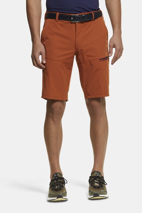 Meyer B-Arran Modern Active 4-Way-Stretch Bermuda Pumpkin
