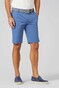 Meyer B-Palma Modern Cotton Twill Gabardine Stretch Bermuda Blauw