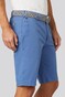 Meyer B-Palma Modern Cotton Twill Gabardine Stretch Bermuda Blauw
