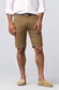 Meyer B-Palma Modern Cotton Twill Gabardine Stretch Bermuda Camel