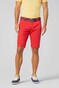 Meyer B-Palma Modern Cotton Twill Gabardine Stretch Bermuda Rood