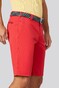 Meyer B-Palma Modern Cotton Twill Gabardine Stretch Bermuda Rood