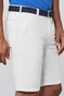 Meyer B-Palma Modern Cotton Twill Gabardine Stretch Bermuda Wit