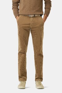 Meyer Bonn Active Corduroy Organic Cotton 2-Way Stretch Corduroy Broek Cappuccino