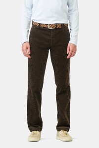 Meyer Bonn Active Corduroy Organic Cotton 2-Way Stretch Corduroy Broek Mocca
