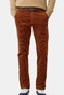 Meyer Bonn Active Corduroy Organic Cotton 2-Way Stretch Corduroy Broek Roest