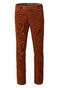 Meyer Bonn Active Corduroy Organic Cotton 2-Way Stretch Corduroy Broek Roest