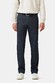 Meyer Bonn Active Jersey Look Flat-Front Chino Broek Donker Blauw