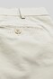 Meyer Bonn Constant Color Cotton Flat-Front Broek Beige