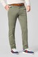 Meyer Bonn Constant Color Cotton Flat-Front Broek Olive